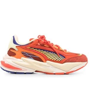 PUMA Rs Surge Lace-Up Trainers - Red