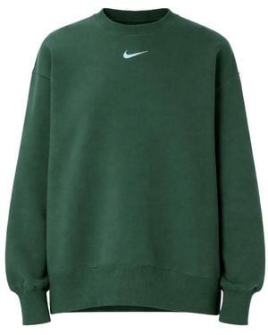 Nike Sudadera Phoenix Con Logo - Verde