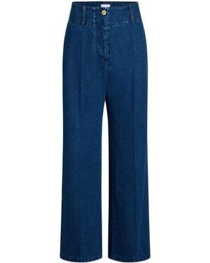 Patou Wide-Leg Jeans - Blue