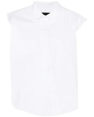 ALAINPAUL Sleeveless Shirt - White