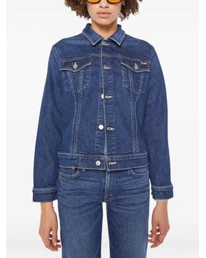 Mother Giacca Denim The Buiser - Blu