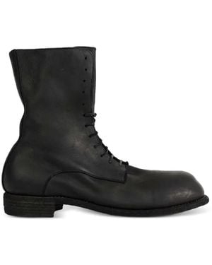 Guidi Botines Big Daddy De Piel - Negro