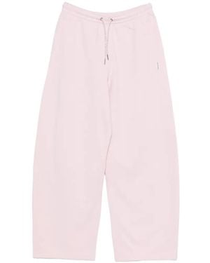 Alexander Wang Rhinestone-Drawstring Track Pants - Pink
