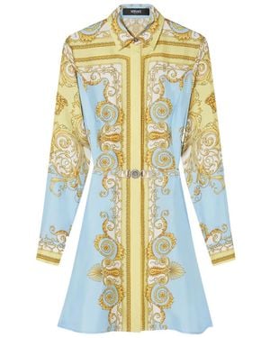 Versace シルクドレス - ホワイト