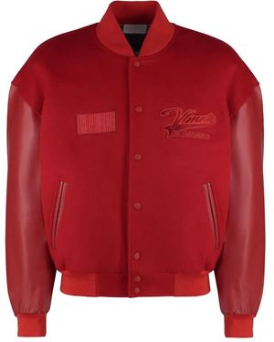 Vetements Logo-Embroidered Bomber Jacket