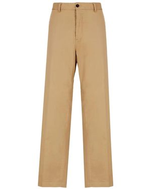 DSquared² Button-Fastening Pants - Natural