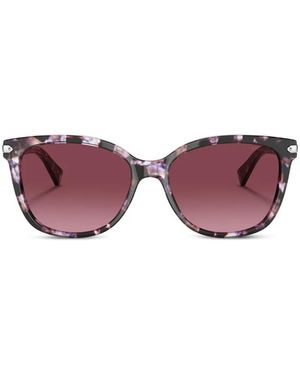 COACH L109 Cat-Eye Sunglasses - Purple