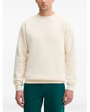 Rip Curl Classic Surf Logo-Embroidered Crew-Neck Jumper - White