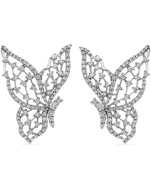 Leo Pizzo Light Wings ダイヤモンド ピアス 18kホワイトゴールド