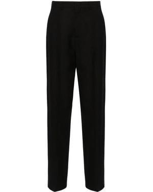 Moschino Straight-Leg Tailored Trousers - Black