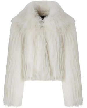 Pinko Cropped Jacket - White
