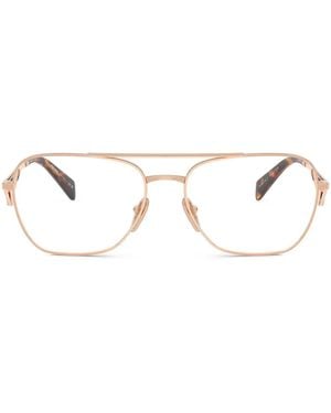 Prada Bril Met Email Logo - Metallic
