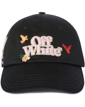 Off-White c/o Virgil Abloh Varsity Off Baseball Cap - Black