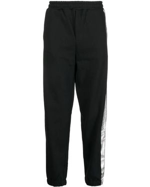 Helmut Lang Jogginghose Mit Metallic-Detail - Schwarz