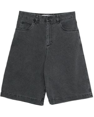 Tela D. Bristol Denim Shorts - White