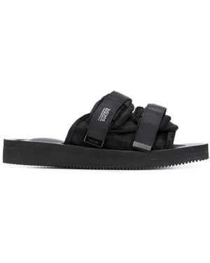 Suicoke Moto-vhl シアリングトリム サンダル - ブラック