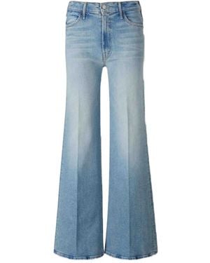 Mother High-Waist Flared Jeans - Blue
