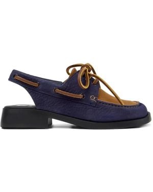 Camper Twins Lace-Up Derby Shoes - Blue