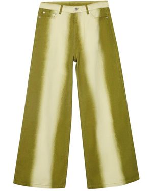 CAMPERLAB Vaqueros Con Motivo Dip-Dye - Verde