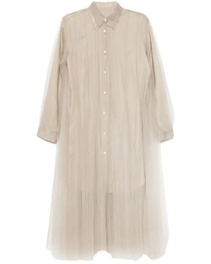 JNBY Long Sleeves Dress - Natural