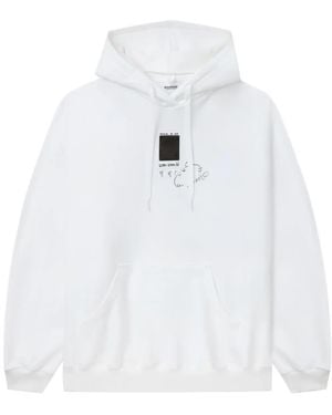 Doublet コットン パーカー - ホワイト