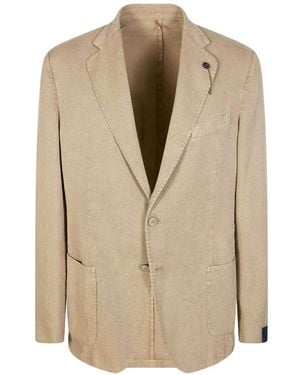 Santaniello Pin Jacket - Natural