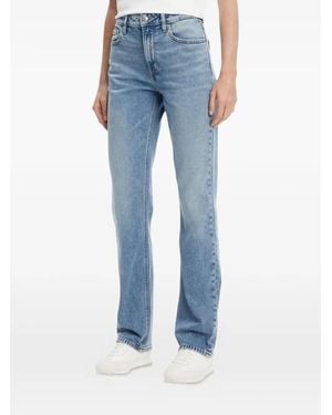 Calvin Klein Logo-Patch Jeans - Blue