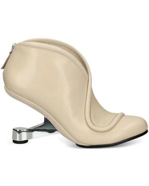 United Nude Eamz Collar Boots - Natural