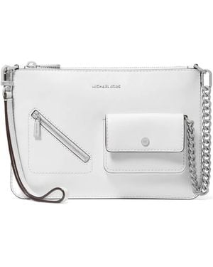 Michael Kors Bolso De Mano Jet Set - Blanco