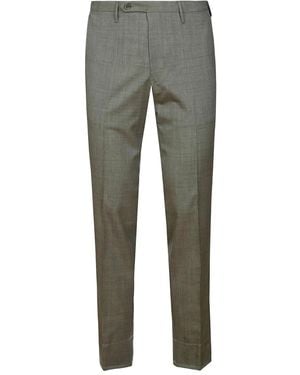 Rota Side-Pocket Wool Pants - Gray