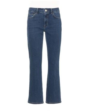 Emme Slim-Fit Flared Jeans - Blue