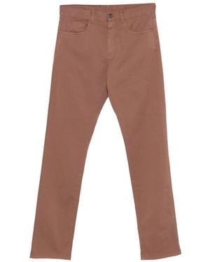 Canali Pantaloni Con 5 Tasche - Marrone