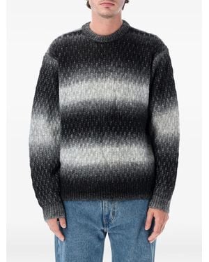 Obey Jersey Haze De Punto Con Efecto Degradado - Negro