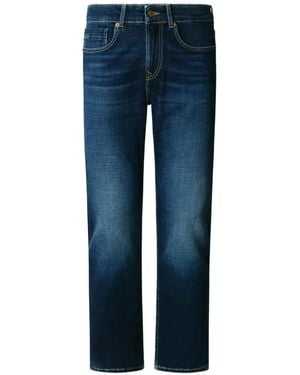 Pepe Jeans Cash Straight-Leg Jeans - Blue