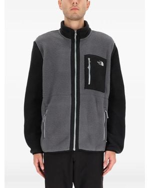 The North Face Zip-Up Panelled Jacket - Grey