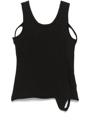 Helmut Lang Strap Tank Top - Black