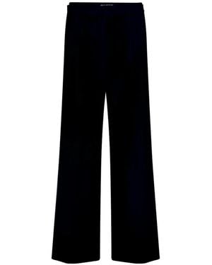 Betty Barclay Tie-Fastening Wide-Leg Trousers - Black
