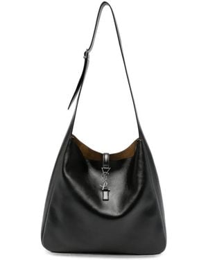 Saint Laurent Cassandre Shoulder Bag - Black