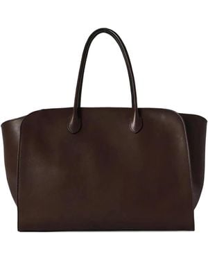 The Row Shopper Met Structuur - Bruin
