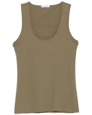 ANONYM APPAREL Top Sin Mangas Claire De Canalé - Verde