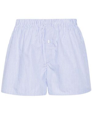 MODES GARMENTS Boxer A Righe - Blu