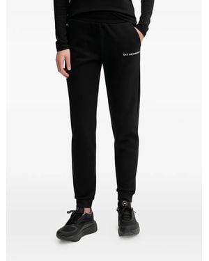 EA7 Logo Trousers - Black