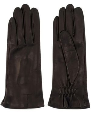 TOTEME Handschuhe Aus Kalbsleder - Schwarz