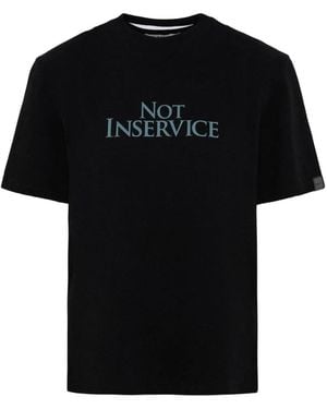 SRVC Studio T-Shirt Con Stampa Grafica - Nero