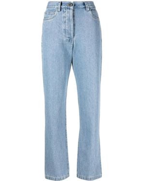 Giuliva Heritage Thedan High-Rise Straight Jeans - Blue