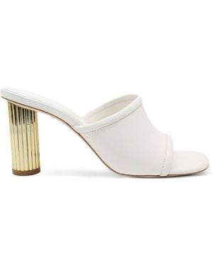 Jonathan Simkhai Winston 80Mm Leather Mules - White