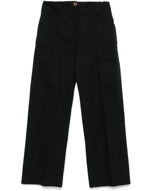 Patou Large Belt Pants - Black