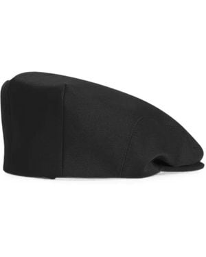 Dolce & Gabbana Twill Flat Cap - Black