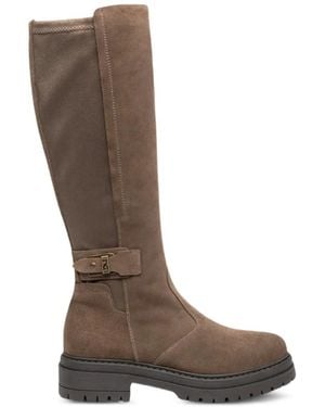 Nero Giardini Bottes À Détail De Boucle - Brown