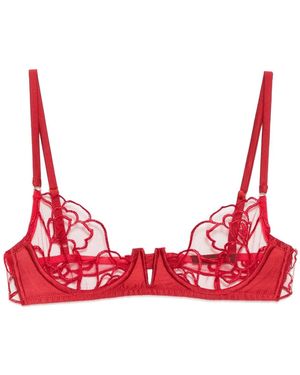 Kiki de Montparnasse Petite Chou Bra - Red